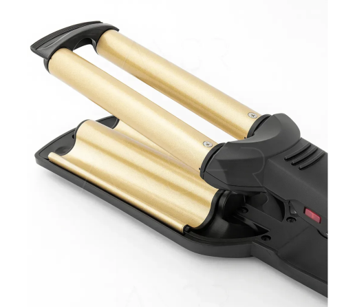 Потрійна керамічна плойка Kemei JFQ-KM-2022 для створення локонів