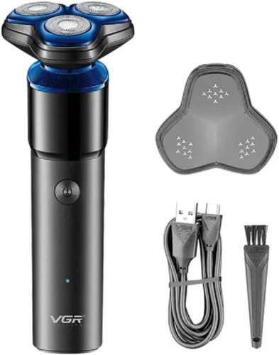 Електробритва чоловіча VGR V-325 роторна з плаваючими головками