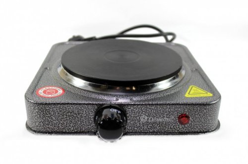 Настільна електроплита Domotec MS-5821, 1 дискова конфорка, електрична плитка