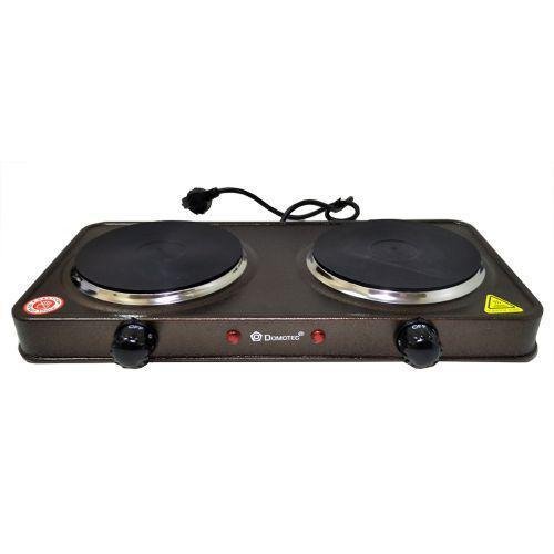 Настільна електроплита Domotec MS-5822 дискова на 2 конфорки