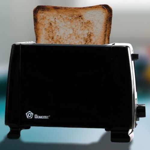 Тостер Domotec MS-263, 650 Вт, 6 ступенів підсмаження, чорний