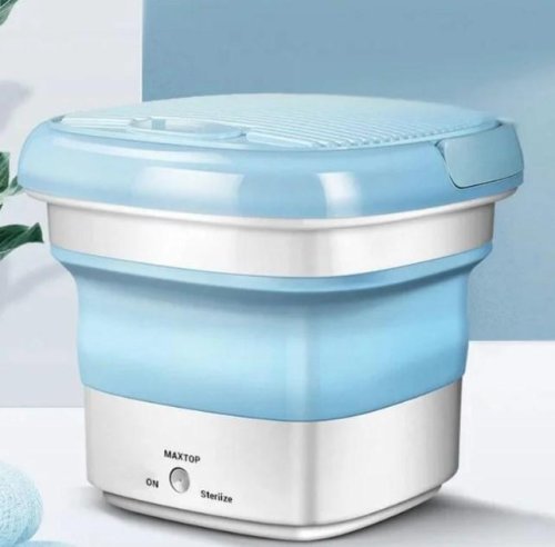 Портативна складна міні пральна машина Maxtop Silicon для прання