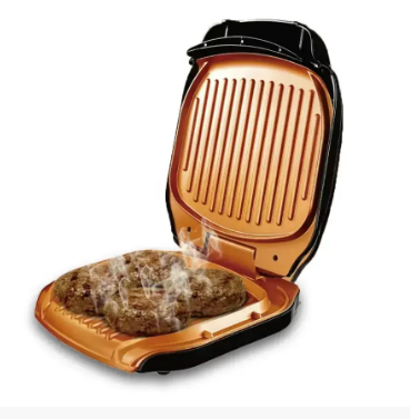 Контактний електрогриль RAF R522 притискний, антипригарне покриття, 1200 Вт