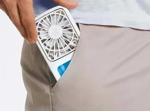 Портативний ручний міні-вентилятор ARCTIC COLD Pocket Chill з LED-підсвіткою та USB-зарядкою