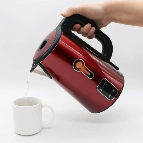 Електрочайник Hoffmans HM-2538 2,5 л — сталевий корпус, швидке кип’ятіння, 1800 Вт