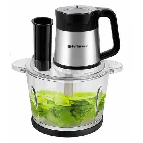 Електроподрібнювач Hoffmans HM-8857 для кухні, універсальний, чаша 3 л, 1800 Вт