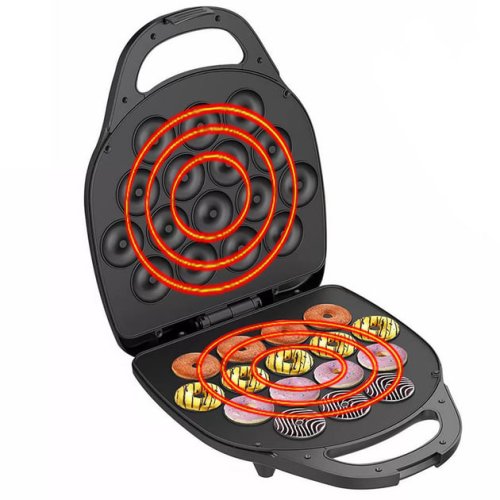 Машинка для пончиків Hoffmans HM-3010 1400W — швидке приготування домашніх пончиків