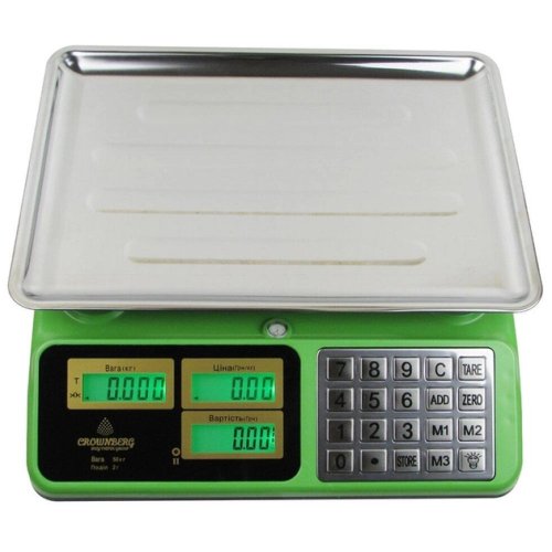 Електронні торговельні ваги СВ-5010 для магазину та торгових точок