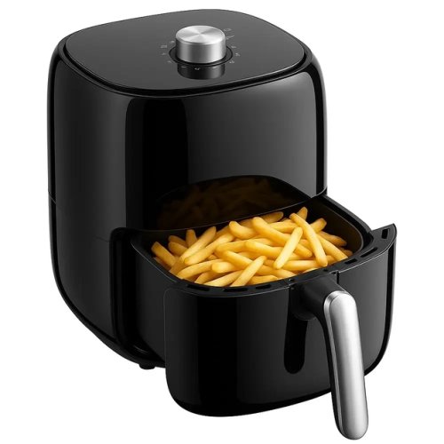 Електрофритюрниця Crownberg CB 5540 для дому 2 л з регульованим термостатом
