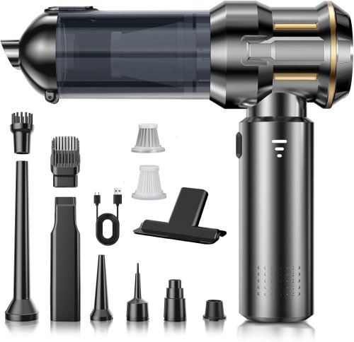 Мініпилосос HL-138 портативний компактний для авто, дому та офісу