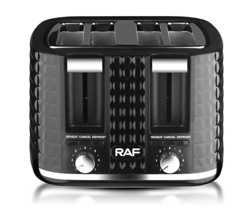 Тостер R-503 на 4 скибочки (1500 Вт), 6 рівнів підсмажування, автоматичний електричний