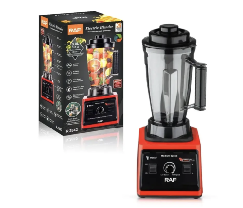 Стаціонарний блендер RAF R-2842 2400 Вт для дому, багатофункціональний подрібнювач