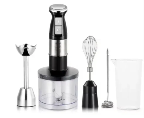 Ручний занурювальний блендер RAF R.334 5в1 зі змінними насадками