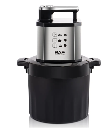 Кухонний комбайн RAF R.7731 з нерж. сталі, чаша 8 л, подрібнювач