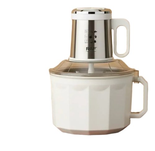 Кухонний комбайн RAF R.7730 (подрібнювач), нерж. сталь, чаша 5 л, 500 Вт