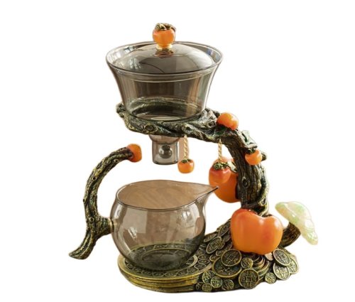 Чайник-заварник H1214 з магнітним дозатором, «ледачий» чайний сервіз «хурма» для дому