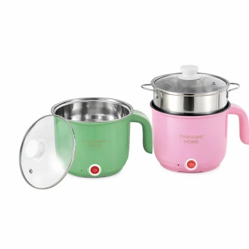 Електрокаструля-пароварка LY-1076 1,5 л: суп, локшина, рис, овочі, підігрів