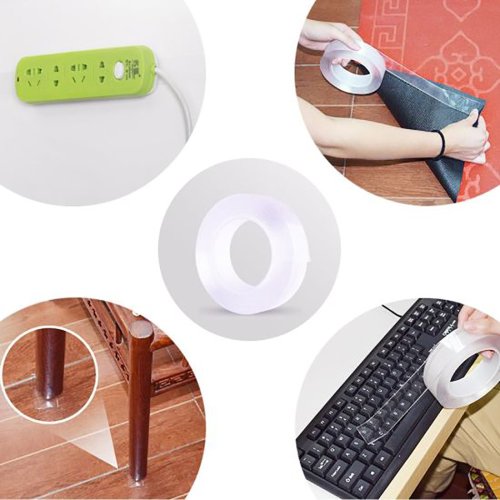 Багаторазова кріпильна стрічка Ivy Grip Tape для монтажу без свердління, 5 м