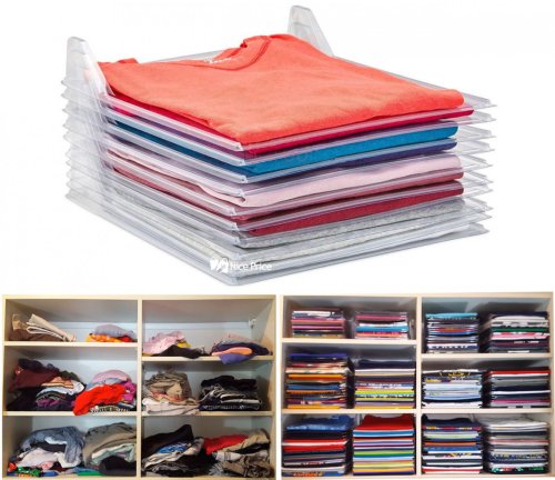 Органайзери для зберігання одягу Ezstax 6728, набір 10 шт.