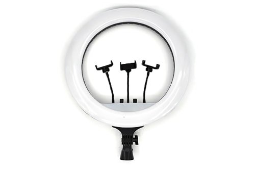 Кільцева LED-лампа для селфі 54 см RL-21 з пультом і сумкою