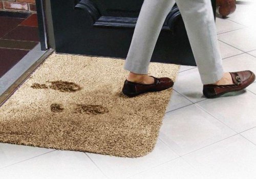 Clean Step Mat супервбираючий придверний килимок для взуття та підлоги, 70×45 см