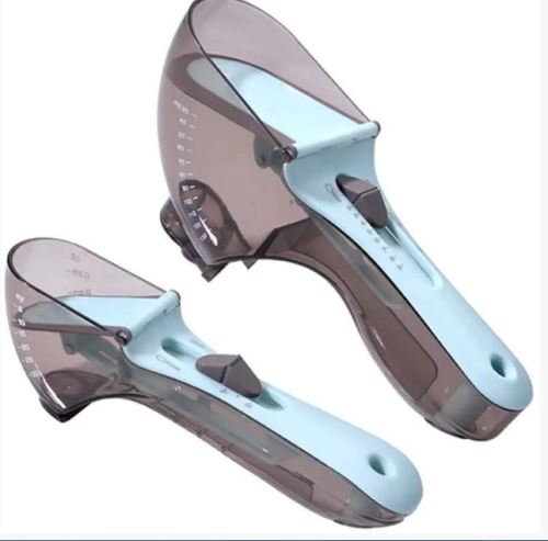 Регульовані мірні ложки Adjustable measuring spoon, набір 2 шт.
