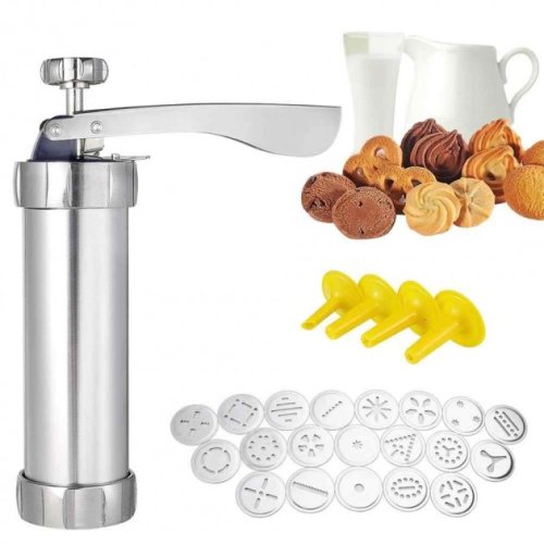 Кондитерський шприц-прес для печива Cookie Press, 20 насадок