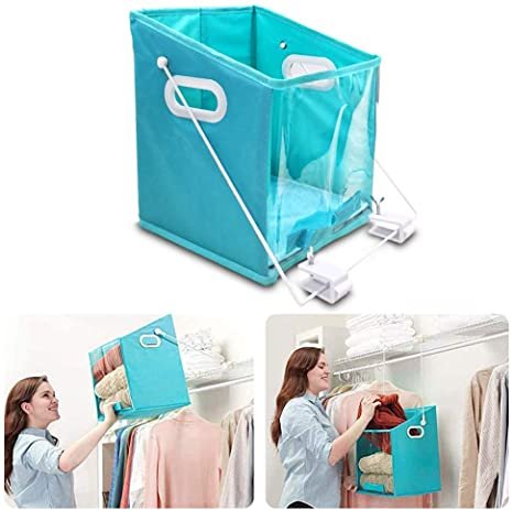 Складаний універсальний органайзер-кошик Closet Caddy для зберігання речей