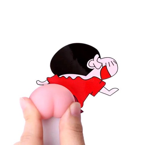 Антистрес 3D наліпки-стопори «Попка»: захист від ударів, тримач телефону, 2 шт.