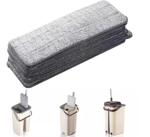 Змінна насадка‑моп із мікрофібри для швабри Scratch Cleaning Mop, 33×11 см