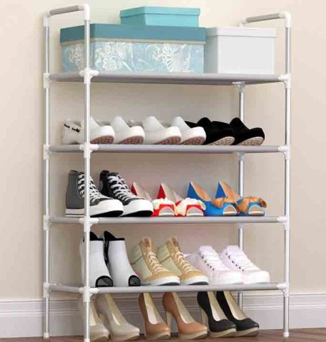 Полиця для взуття NST6 — стелаж для зберігання взуття на 6 ярусів