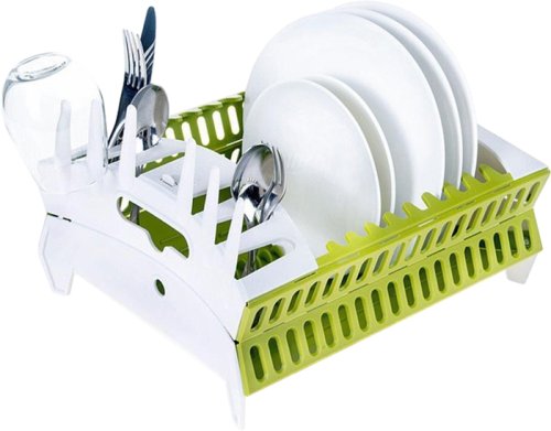 Органайзер-сушарка для посуду Collapsible Dish Rack, складна кухонна підставка для сушіння