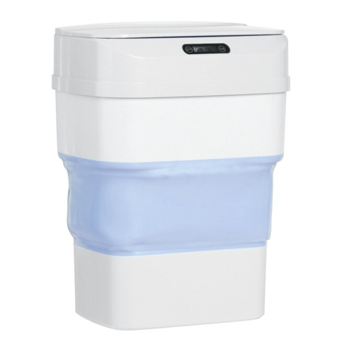 Складне сенсорне відро-кошик для сміття 8 л з кришкою, модель ZSW-L11