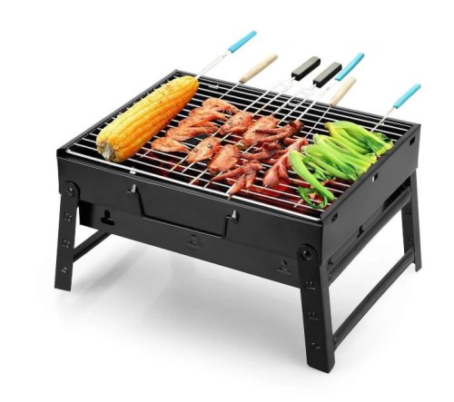 Складаний переносний мангал-гриль барбекю з решіткою TL-353