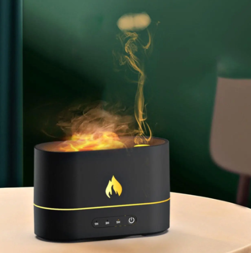 Ультразвуковий зволожувач повітря Flame Mist з ефектом полум’я (Flame Effect)
