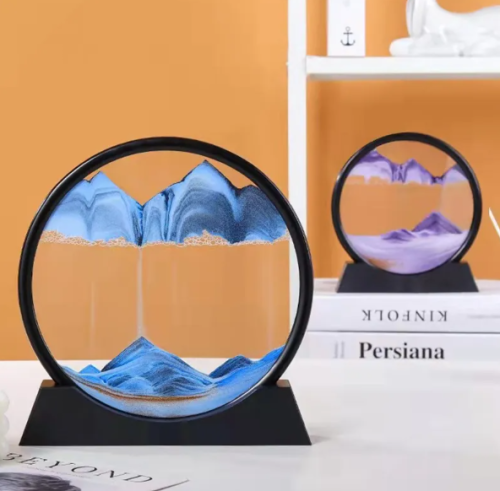 Настільна 3D пісочна картина-антистрес «Піщаний пейзаж» з рухливим піском