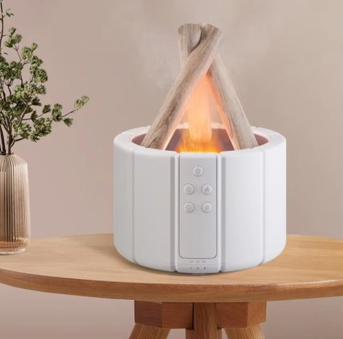 Зволожувач-дифузор Flame Light з ефектом полум’я, підсвічуванням і пультом LY-651