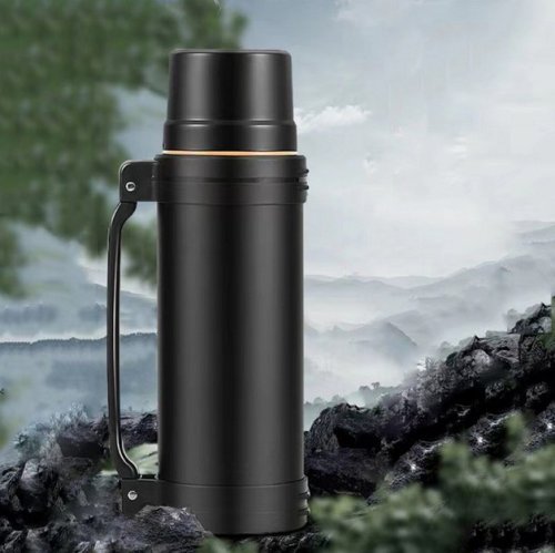 Туристичний термос DayDays A250 з нержавіючої сталі 2,5 л, вакуумна кришка, ручка для перенесення