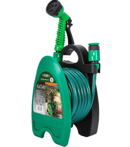 Поливальний шланг на котушці 10 м з розпилювачем BB-4208