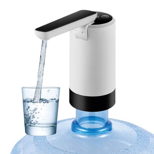 Акумуляторна електропомпа‑диспенсер для бутля: 3 режими, автоматична подача, захист від тварин