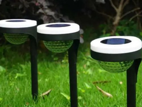 Садовий світильник на сонячній панелі 18WW (сонячна батарея)