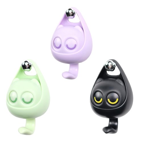 Самоклеючий настінний гачок з очима, милий дизайн