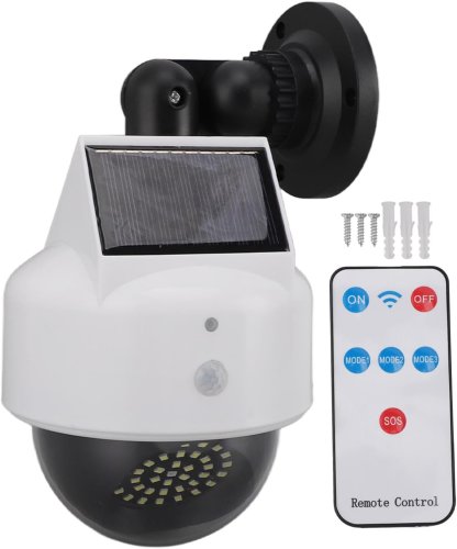 Вуличний настінний ліхтар-муляж камери JX-5118 з датчиком руху, 40 LED