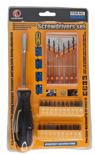 Набір викруток Screwdriver Set 13776-2 зі змінними насадками (біти)