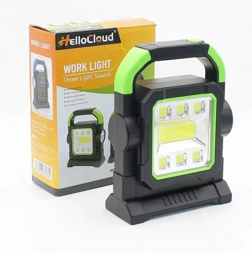 Багатофункціональний LED-ліхтар 3-в-1 HC-7078B на сонячній батареї