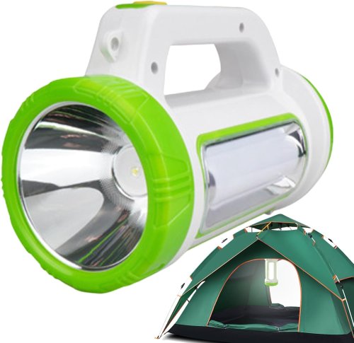 Портативний LED+COB прожектор-ліхтар JQ-6088 з Power Bank для намету та кемпінгу