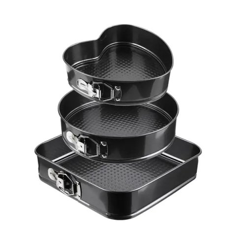 Набір роз’ємних форм для випічки 3 в 1 UNIQUE UN-1703 (різні розміри)