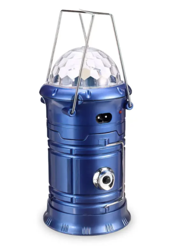 Багатофункціональний кемпінговий ліхтар SX-6888T з ефектом полум’я та диско-підсвіткою D-1977