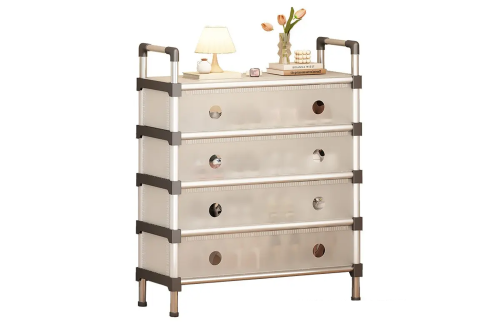 Полиця-органайзер для взуття SKLM-25-LT6205, металева, 5 рівнів, компактна для зберігання