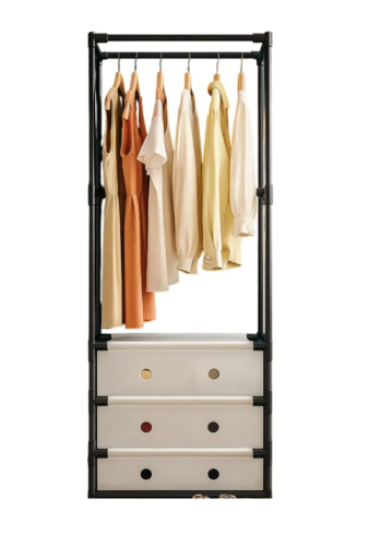 Підлогово-підвісна вішалка-стелаж RIAS YMJ-01 для одягу, взуття та аксесуарів